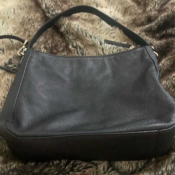 Kate Spade Black Pebbled Leather Shoulder/Crossbody Bag - Picture 5 of 15